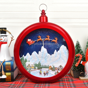 Hot Selling LED <b>Light</b> Christmas <b>Tree</b> Pendant Creative Shop Window Display for Cross-Border New Year Decorations - Product Image 1