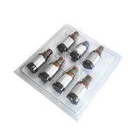 Ensemble de 7 électrovannes OEM neuves de qualité 6T30 pour 6T30E/6T40E sur Buick Excelle/Park Avenue, Chevrolet Epica/Optra