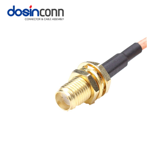 Conector <span class=keywords><strong>RF</strong></span> de enchufe hembra SMA macho a SMA en ángulo con Cable Coaxial RG316 RG178 RF1.13 RF1.37 50ohm 6GHz Conjunto de cable <span class=keywords><strong>RF</strong></span> - Product Image 5