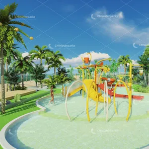 Cmwaterparks Nieuwe Ontwerp Aqua Park Apparatuur Outdoor Water Slide Pretpark Producten