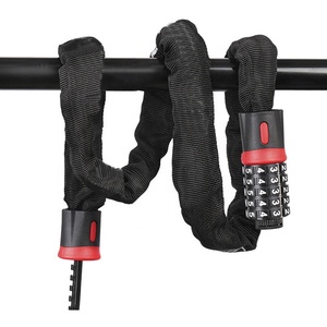 <span class=keywords><strong>Candado</strong></span> de Cadena con Contraseña Antirrobo para <span class=keywords><strong>Bicicleta</strong></span>, <span class=keywords><strong>Candado</strong></span> para <span class=keywords><strong>Bicicleta</strong></span> de Montaña y Motocicleta Eléctrica - Product Image 1