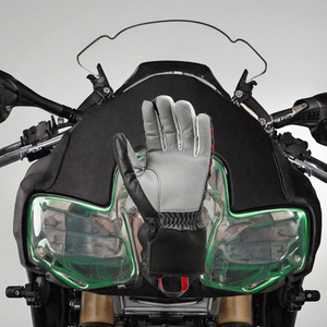 Gants de ski chauffants d'hiver, gants de travail thermiques, rechargeables par USB, auto-chauffants, avec grip en cuir, pour l'extérieur - Product Image 3