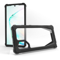 Geruide-funda de teléfono transparente para Samsung Galaxy Note 10/10 Pro, cubierta de Color combinado de mejor calidad