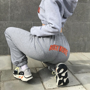 <span class=keywords><strong>Pantalon</strong></span> de <span class=keywords><strong>jogging</strong></span> en <span class=keywords><strong>molleton</strong></span> imprimé décontracté pour hommes et femmes logo design personnalisé 100% pur coton imperméable pour l'hiver - Product Image 3