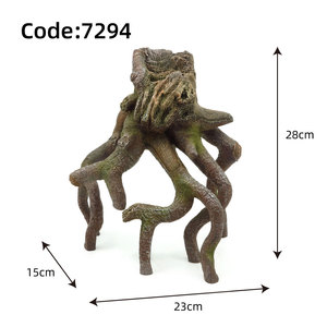 Bois flottant artificiel pour <span class=keywords><strong>aquarium</strong></span>, racine en résine, tronc d'arbre, cachette pour poissons, décoration d'<span class=keywords><strong>aquarium</strong></span>, aspect naturel, décoration en bois pour terrarium de reptiles - Product Image 3