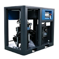 Compresseur d'air rotatif à vis industriel à entraînement direct PM VSD à économie d'énergie personnalisé ZAKF 15KW 20HP 7-10Bar