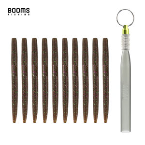 10 Uds gusano Senko 5,1 pulgadas/130mm cuerpo de cebo salado suave trampa para peces eficiente goma de silicona WL1 cebo de pesca de gusano señuelos blandos - Product Image 1