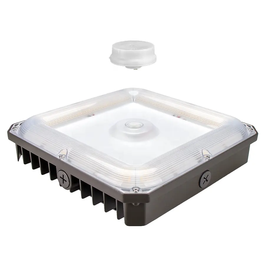 Fabbrica 1-10V dimmerabile UL ETL DLC baldacchino 100-277V 347V High Lumen 130lm 40W 100W LED baldacchino luce