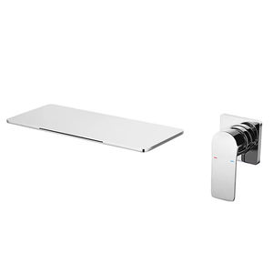 <span class=keywords><strong>Robinet</strong></span> de lavabo encastré <span class=keywords><strong>mural</strong></span> HOMEDEC en laiton <span class=keywords><strong>avec</strong></span> design cascade pour <span class=keywords><strong>cuisine</strong></span> et douche - Product Image 5