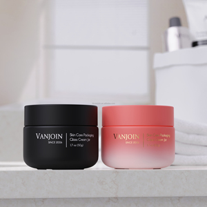 Vasetto in Plastica Vuoto di Lusso per Scrub Corpo e <span class=keywords><strong>Crema</strong></span> per la Cura <span class=keywords><strong>della</strong></span> Pelle, 3oz 6oz 8oz 12oz 16oz, Contenitore Cosmetico per Confezionamento Creme - Product Image 6