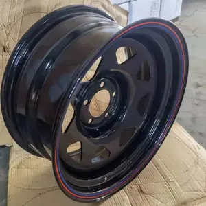 Trailer Accessories Steel Wheels Rim 14 15 16 Inch 5 Holes 6 Holes Customized Trailer Parts 4 Pcs 5*114.3 6*139.7 Wheel