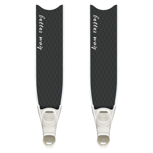 <span class=keywords><strong>Aletas</strong></span> de <span class=keywords><strong>Buceo</strong></span> de Fibra de Carbono <span class=keywords><strong>con</strong></span> Bolsillo Completo y Pala Larga para <span class=keywords><strong>Buceo</strong></span> Libre y Pesca Submarina - Product Image 4
