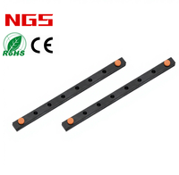 Rail de guidage linéaire en acier inoxydable MGN12/MGN12H 100mm avec chariot noir en acier inoxydable pour imprimantes 3D DIY Ender 3 CoreXY CNC 1kg