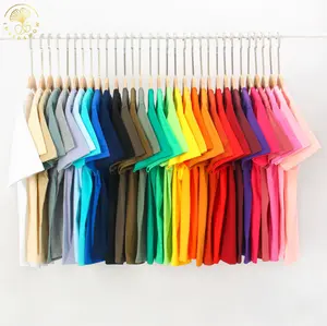 Customizable Women Tshirt Blank Cotton for Printing Variety of Colors Ideal for Business Logo Events Bulk Wholesale Available