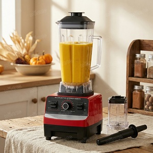 Mixeur Électrique Professionnel Multifonctionnel à Grande Vitesse pour Aliments pour Bébés, Soupes Chaudes et Jus Détox Sains - Product Image 4
