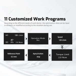 Equipo endodóntico dental inalámbrico 2 en 1 Motor Endo con función de localizador de ápice Fuente de alimentación Electricidad - Product Image 4