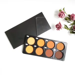 Vegan face powder contour waterproof 8 colors palette