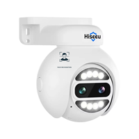 Kamera keamanan luar ruangan 4MP, dengan 8X Zoom optik deteksi wajah Slot kartu SD CCTV PTZ IP Pose Sensor CMOS NVR jaringan POE