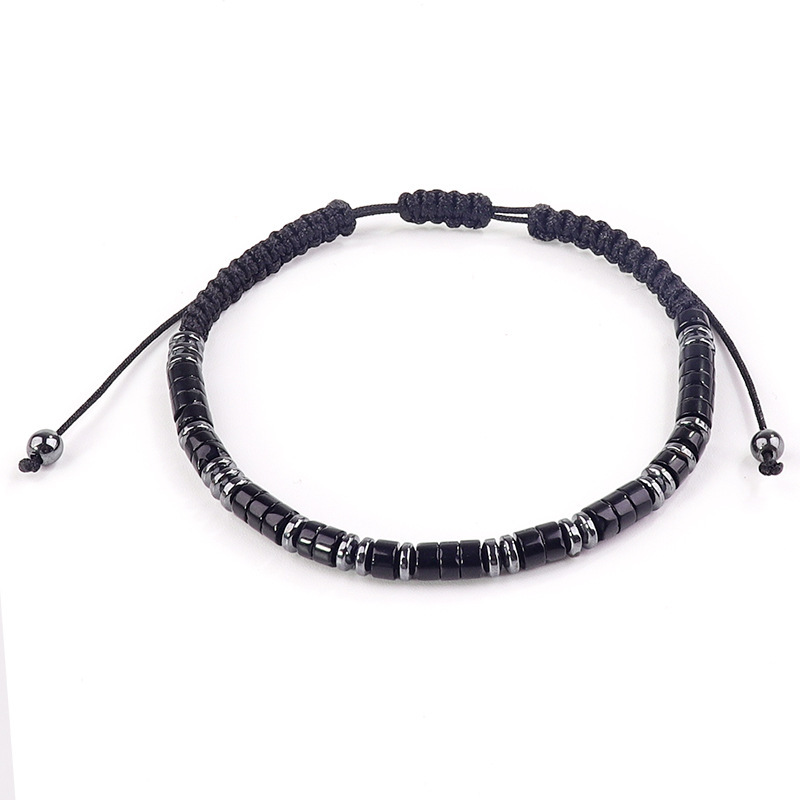 Bracelet simple obsidienne