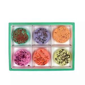 Vapeurs de douche personnalisées Tablettes de bain colorées organiques Bombes de bain d'aromathérapie naturelle Vapeurs de douche - Product Image 3