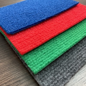 Thảm trải sàn polyester gân dọc trong nhà ngoài trời cho văn phòng, nhà ở, thảm triển lãm đục kim sọc, thảm sự kiện dày dặn cho sàn ngoài trời - Product Image 6