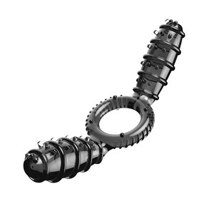 <span class=keywords><strong>Double</strong></span> <span class=keywords><strong>Heads</strong></span> Vibrator Delay Ejaculation Clit Stimulator <span class=keywords><strong>Cock</strong></span> Penis <span class=keywords><strong>Ring</strong></span> Erection Sex Toy für Men Couples - Product Image 4