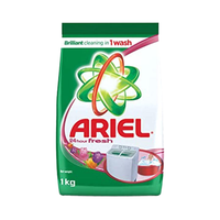 ARIEL 1kg Détergent en poudre complet multi-usage Nettoyant liquide pour lessive Vêtements et salle de bain Produit britannique