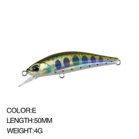 Leurres de pêche au méné jerkbaits 50mm 4g leurre de truite d'achigan mini Minnow coulant pesca sparehead ryuki River leurre d'appât