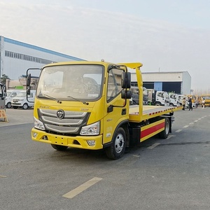 Dépanneuse à plateau plat Foton 4X2 de qualité supérieure pour le sauvetage de véhicules endommagés, le sauvetage routier et les opérations de remorquage - Product Image 2