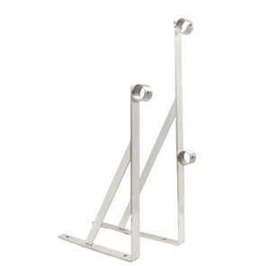 Stainless Steel Wall Mounted <b>Clothes</b> Drying <b>Rack</b> Solid Triangular Frame Balcony Use - Product Image 2