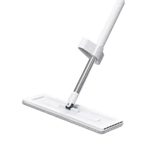 Flat Mop New Microfiber Wet and Dry 360 Flat Mop Home Floor Cleaning Two Mop Cloth Microfibre Fabric