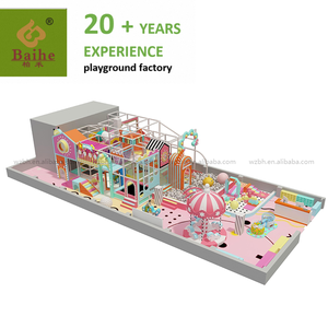 बेहे कैंडी रंग नरम खेल पास्टल रंग बच्चों खेल मैदान इनडोर खेल मैदान के मैदान के उपकरण - Product Image 2