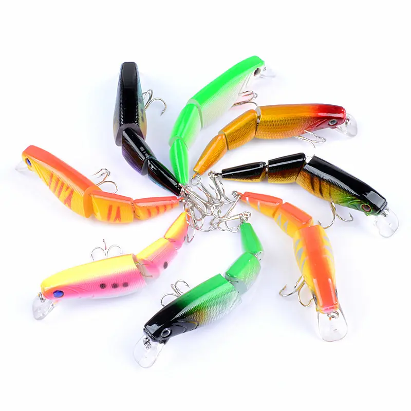 10.5Cm 14G 8 Color Japan Saltwater Floating Minnow Long Casting Hard Bait Slow Sinking Jointed Flash Blade Wobbler Fishing Lure
