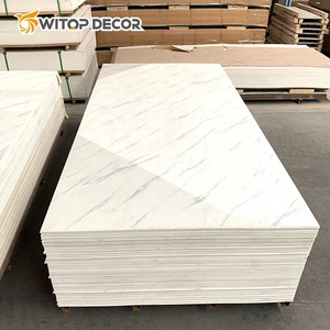 Tấm đá cẩm thạch Panel tường PVC không thấm nước UV MDF Board 3 mét PVC Panel tường - Product Image 2