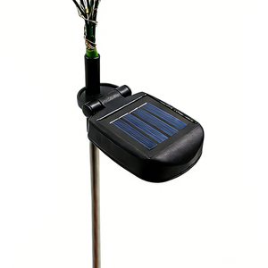 Lámpara de Jardín <span class=keywords><strong>con</strong></span> Forma de Flor de Gardenia, Alimentada por Energía Solar, Decoración de Jardín LED para Exteriores, <span class=keywords><strong>Luz</strong></span> de Césped <span class=keywords><strong>con</strong></span> Estaca, <span class=keywords><strong>Luz</strong></span> de Ambiente - Product Image 3