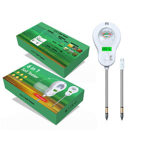 Probador de fertilidad del suelo de suministro de fábrica más nuevo de 2025 6 en 1 probador de luz solar/humedad/PH con sonda reemplazable - Product Image 5