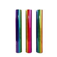 Rollos de hojas de vinilo de transferencia autoadhesivas holográficas de gran oferta para camafeo 4, cortadores artesanales de silueta, letras, calcomanías, letrero