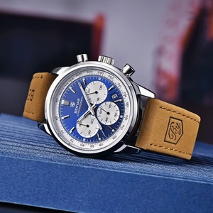 Montre-bracelet à quartz pour homme BENYAR, nouvelle collection sport, marque haut de gamme, 42 mm, chronographe de luxe, étanche 30 m, montre homme, Reloj Hombre - Product Image 2