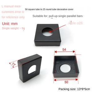 <span class=keywords><strong>Bouchon</strong></span> de pied de <span class=keywords><strong>tube</strong></span> <span class=keywords><strong>carré</strong></span> <span class=keywords><strong>25x25</strong></span> pour équipement de fitness Matériau en acier d'haltères Utilisation écologique pour adultes - Product Image 2
