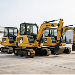 รถขุดตีนตะขาบ Komatsu PC56 มือสอง สภาพเดิมๆ ชั่วโมงการทำงานน้อย คุ้มค่า พร้อมอะไหล่ครบครัน ขนาดเล็ก - Product Image 5
