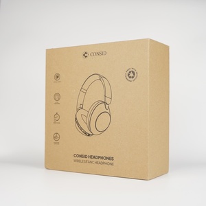 หูฟังกระดาษคราฟท์แบบออกแบบได้ตามต้องการกล่องหูฟังบลูทูธไร้สายสำหรับ <span class=keywords><strong>iPhone</strong></span> SONY <span class=keywords><strong>JBL</strong></span> - Product Image 5