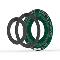 MOSRAC Série DP, trou creux ID30mm OD65mm, épaisseur 3,6mm, précision 20 bits ±0,01 °   Encodeur absolu double intérieur/extérieur inductif
