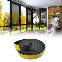 Cintas de Sellado de Goma EPDM Espumadas para Puertas de Armarios y Ventanas, Impermeables, Insonorizantes, Resistentes a la Intemperie, -40~+120