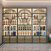 Vente flash Cave à vin moderne durable et écologique de luxe sur mesure à plusieurs zones Réfrigérateur à vin pour restaurant Bar Armoire à vin