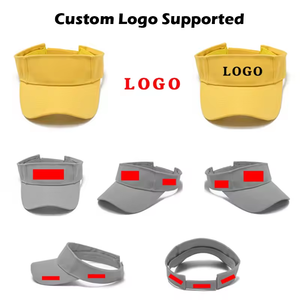 Venta al por mayor de logotipo personalizado bordado impreso al aire libre <span class=keywords><strong>visera</strong></span> <span class=keywords><strong>playa</strong></span> ajustable gorra de Sol de secado rápido <span class=keywords><strong>visera</strong></span> sombreros para hombres mujeres <span class=keywords><strong>visera</strong></span> - Product Image 5