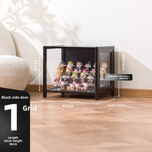 Armoire en acrylique en bambou de conception moderne faite à la main pour la maison salon produits cosmétiques et étagère de rangement d'affichage Lego - Product Image 6