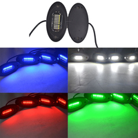 Kingshowstar 36W RGBW Rock Light Le plus lumineux 12V Kit de phares LED pour UTV ATV Offroad Multi-Color IP68 Rock Light