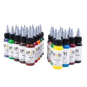 Spark Factory Großhandel High-End 1OZ 30ML Kosmetik ungiftiges Pigment PMU Organic Professional Tattoo Ink zum Verkauf