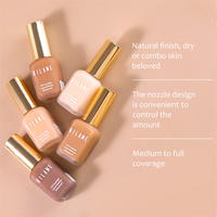 TY Nouveau Maquillage Fond de Teint Haute Qualité Naturel Hydratant Longue Tenue Contrôle Sébum Couverture Complète