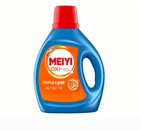 Étiquettes autocollantes en vinyle imprimées sur mesure, résistantes à l'eau, pour emballages de lessive liquide, de savon à lessive et de capsules de lessive.